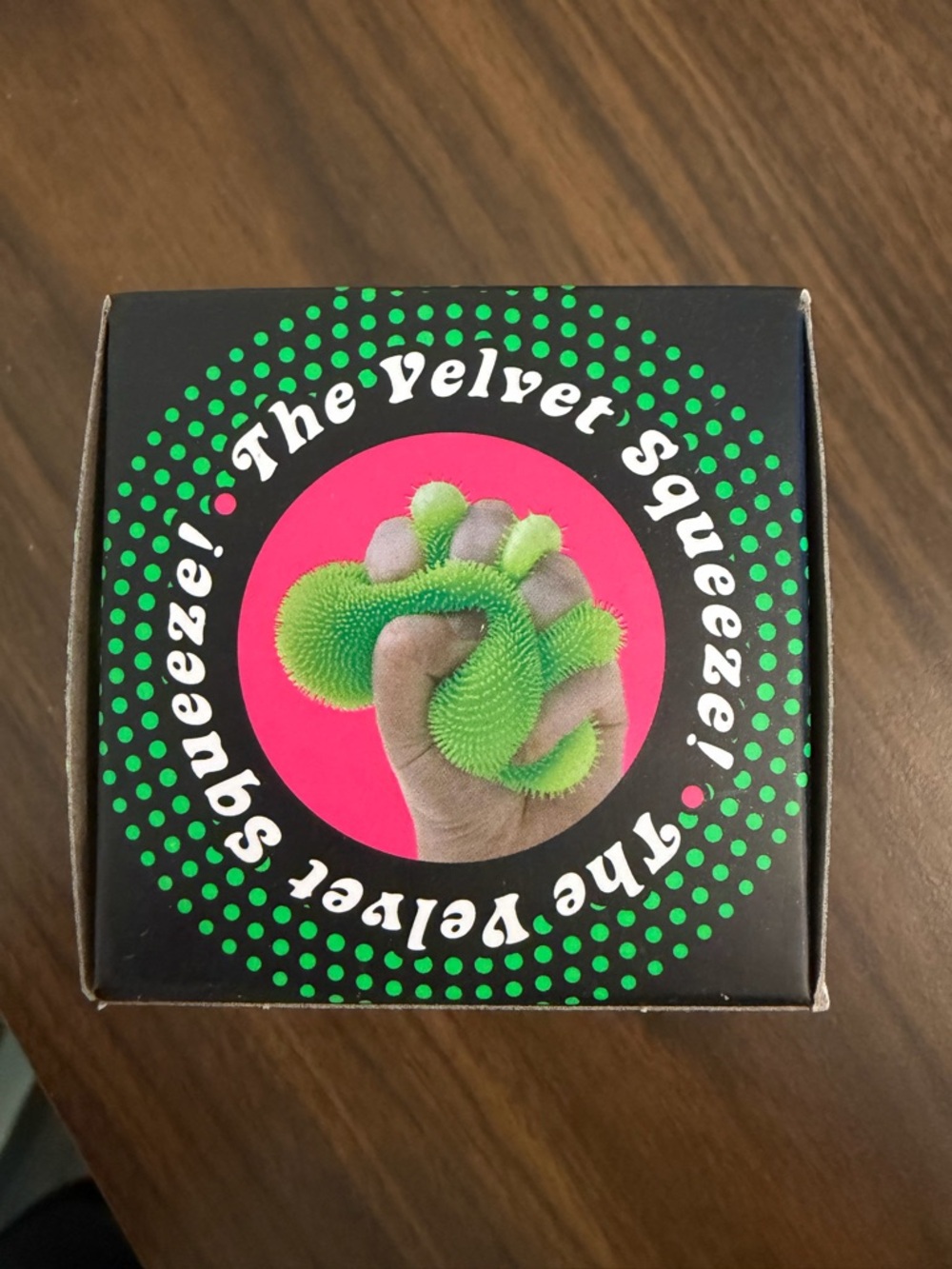 Fuzz Ball Stress Toy - Neon Green - Picture 3 of 4